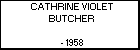 CATHRINE VIOLET BUTCHER