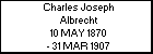 Charles Joseph Albrecht