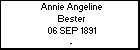 Annie Angeline Bester
