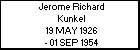 Jerome Richard Kunkel