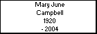 Mary June Campbell