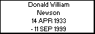 Donald William Newson
