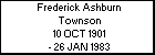 Frederick Ashburn Townson