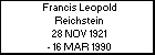 Francis Leopold Reichstein