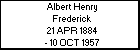 Albert Henry Frederick