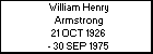 William Henry Armstrong