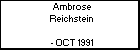 Ambrose Reichstein