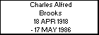 Charles Alfred Brooks