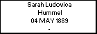 Sarah Ludovica Hummel