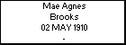 Mae Agnes Brooks