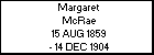 Margaret McRae
