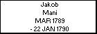 Jakob Mani