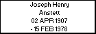 Joseph Henry Anstett