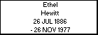 Ethel Hewitt