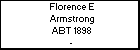 Florence E Armstrong