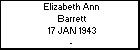 Elizabeth Ann Barrett