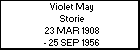 Violet May Storie