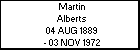 Martin Alberts