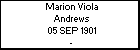 Marion Viola Andrews