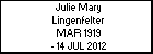 Julie Mary Lingenfelter