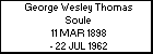 George Wesley Thomas Soule