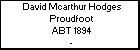 David Mcarthur Hodges Proudfoot