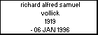 richard alfred samuel vollick