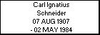 Carl Ignatius Schneider