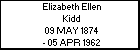 Elizabeth Ellen Kidd