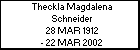 Theckla Magdalena Schneider