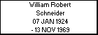 William Robert Schneider