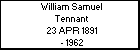 William Samuel Tennant