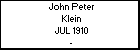 John Peter Klein