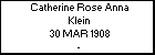 Catherine Rose Anna Klein