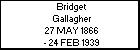 Bridget Gallagher
