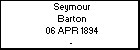 Seymour Barton