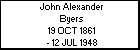 John Alexander Byers