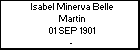 Isabel Minerva Belle Martin