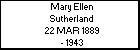 Mary Ellen Sutherland