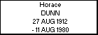 Horace DUNN