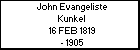 John Evangeliste Kunkel