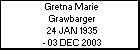 Gretna Marie Grawbarger
