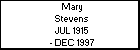 Mary Stevens