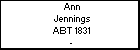 Ann Jennings