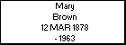 Mary Brown