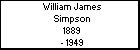 William James Simpson