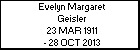 Evelyn Margaret Geisler