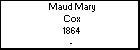 Maud Mary Cox