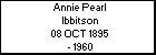 Annie Pearl Ibbitson