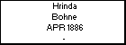 Hrinda Bohne